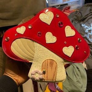 Betsy Johnson Mushroom Kitsch Crossbody